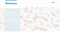 Desktop Screenshot of editorgroup.com